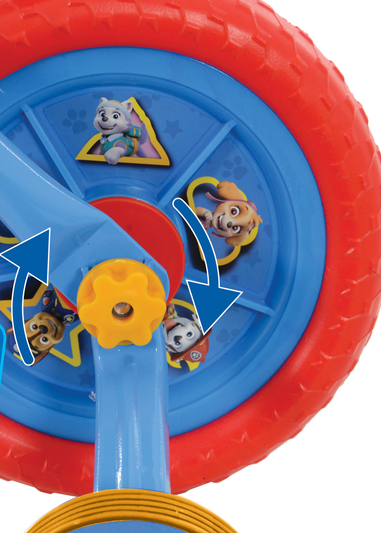 Paw Patrol 2in1 Multi Colour Training Bike (10inch)