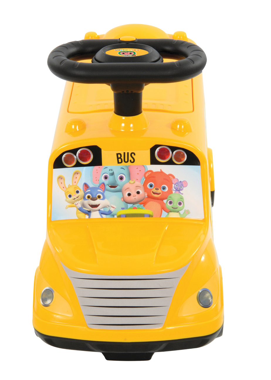Cocomelon Multi Colour School Bus Ride On