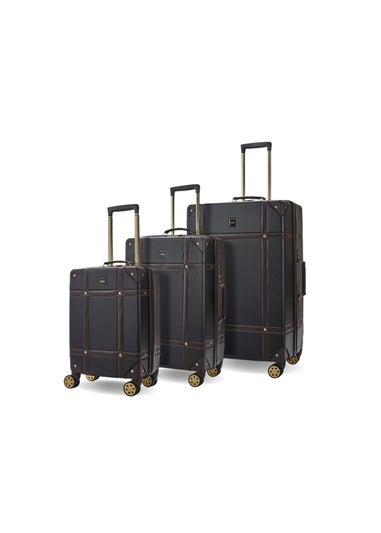 Rock Vintage Suitcase Black