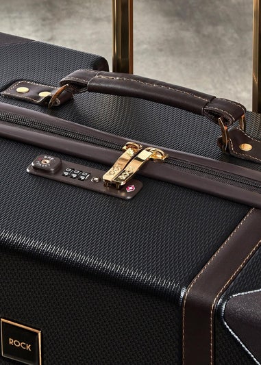 Rock Vintage Suitcase Black