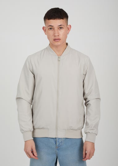 Brave Soul Stone Bomber Jacket