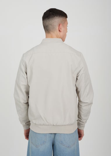 Brave Soul Stone Bomber Jacket