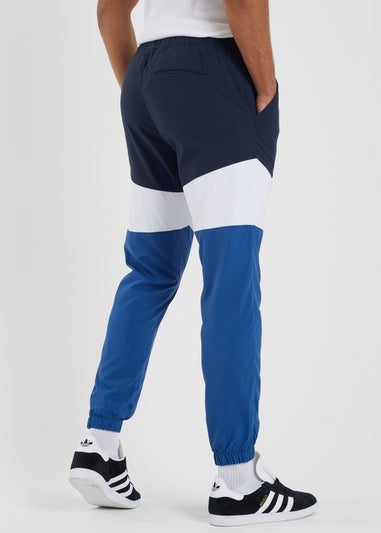 Brave Soul Navy Taslan Cuffed Cargo Trousers