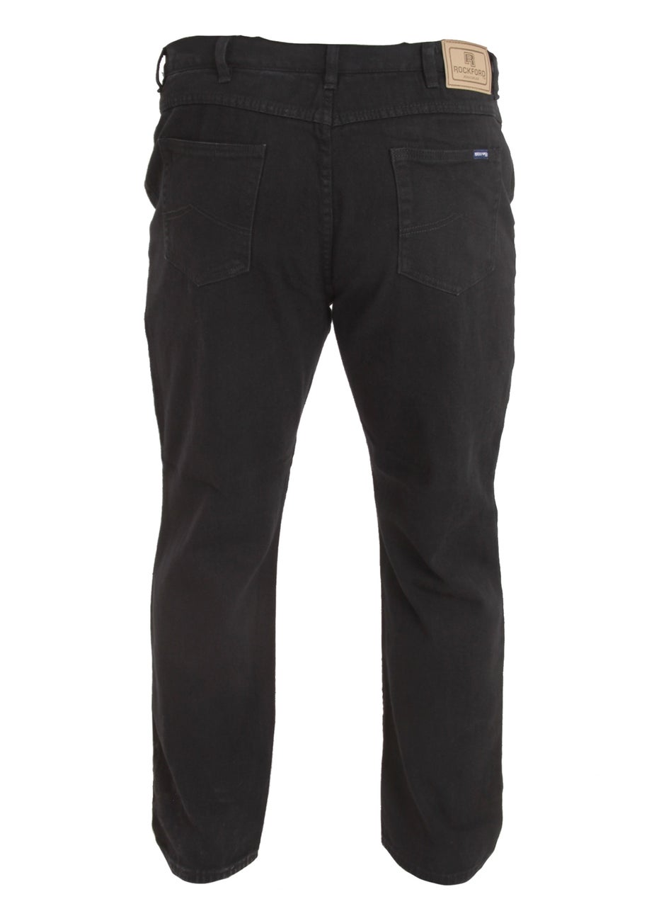 Duke Black Rockford Comfort Kingsize Jeans