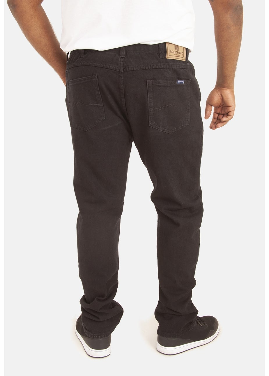 Duke Black Rockford Comfort Kingsize Jeans