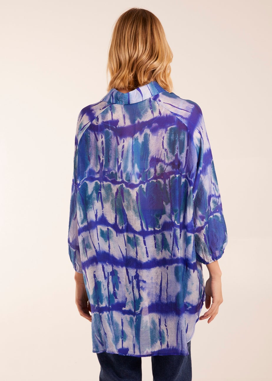 Blue Vanilla Blue Tie Dye Shirt