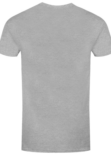 NASA Grey Distressed Logo T-Shirt