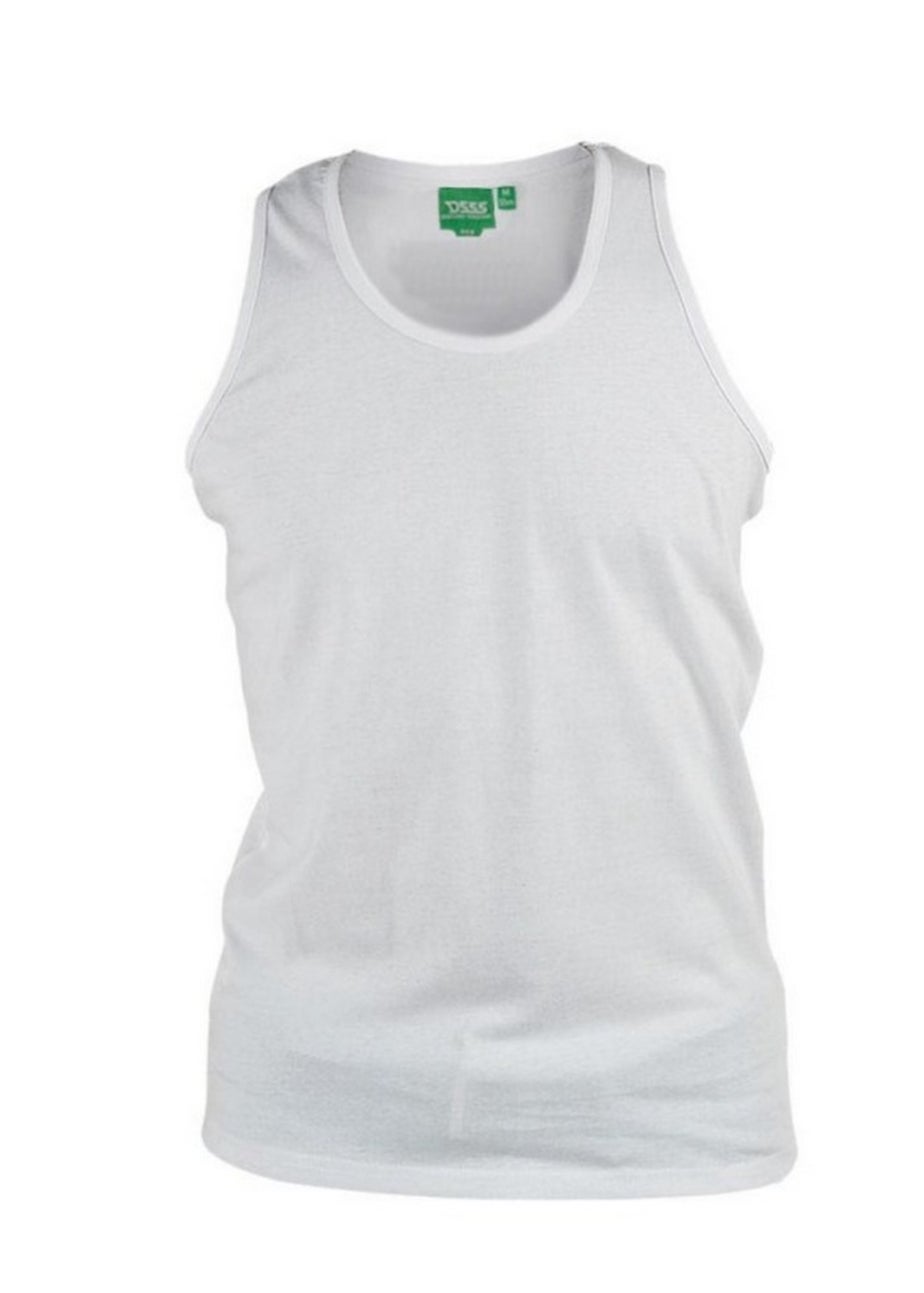 Duke White Fabio-1 Kingsize Muscle Vest
