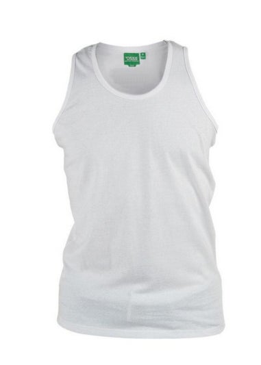 Duke White Fabio-1 Kingsize Muscle Vest