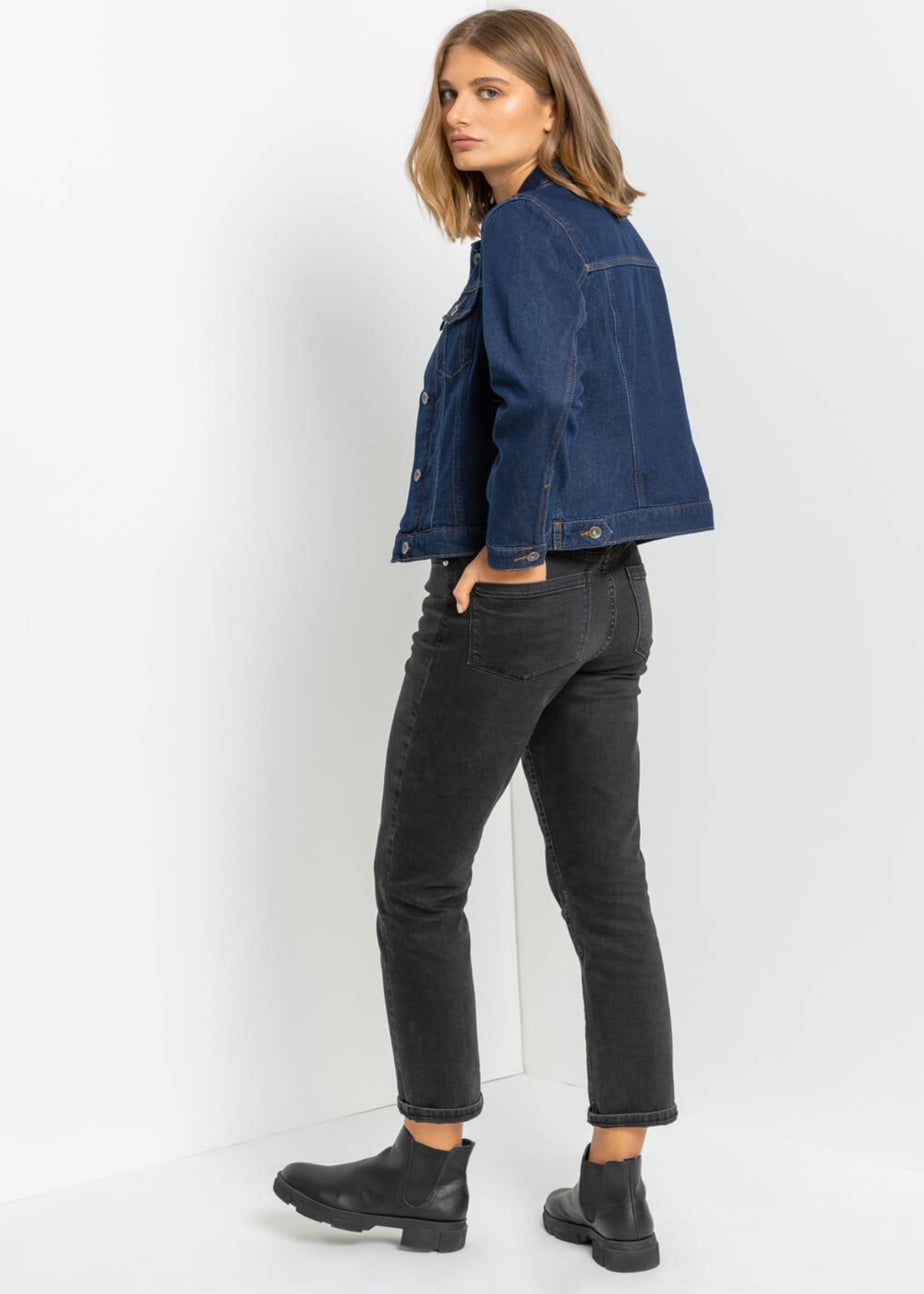 Roman Indigo Classic Cotton Denim Jacket