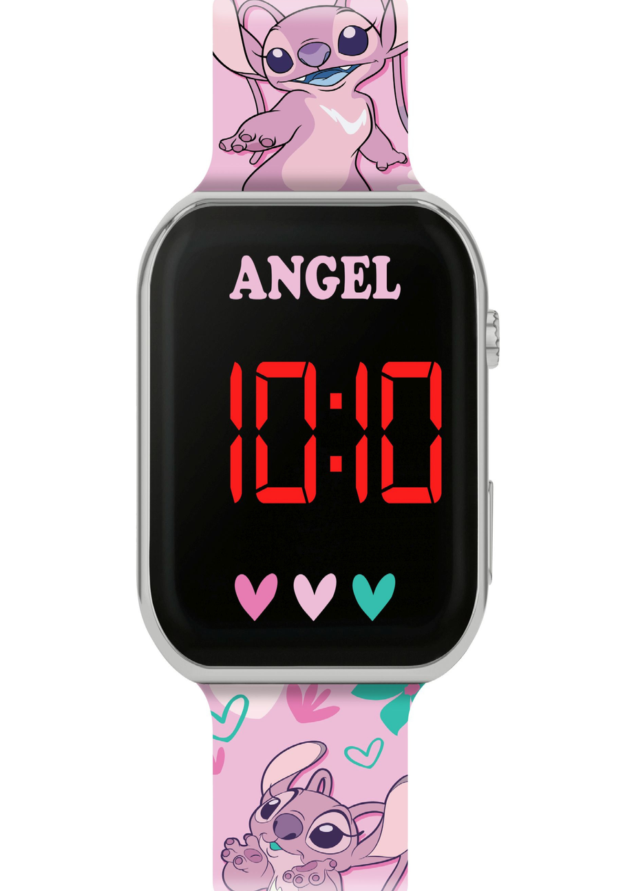 Disney Stitch Angel Printed Strap LED Watch