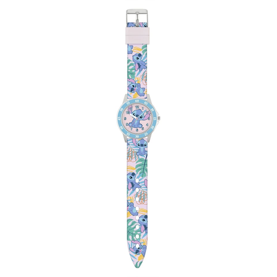 Disney Stitch Blue Stitch Time Teacher Watch