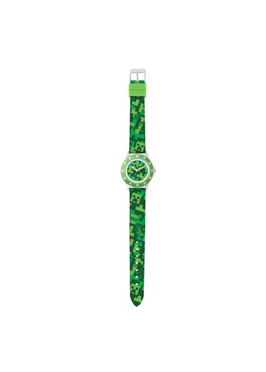 Minecraft Creeper Time Teacher Watch