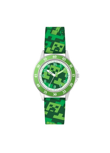 Minecraft Creeper Time Teacher Watch