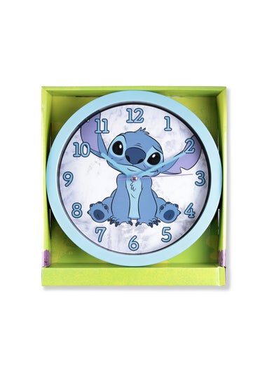 Disney Stitch Blue Wall Clock
