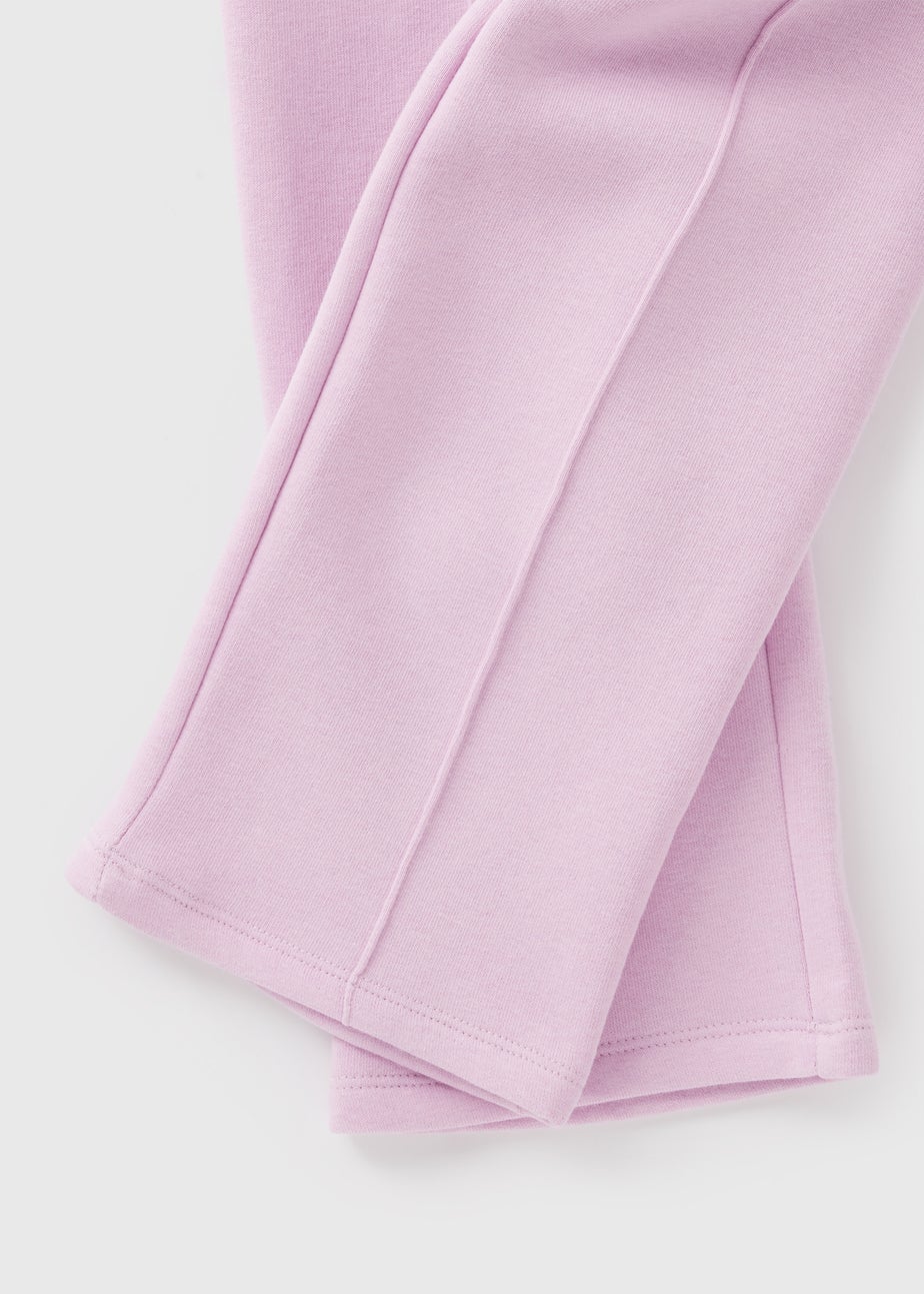 Girls Lilac Wide Leg Joggers (1-7yrs)