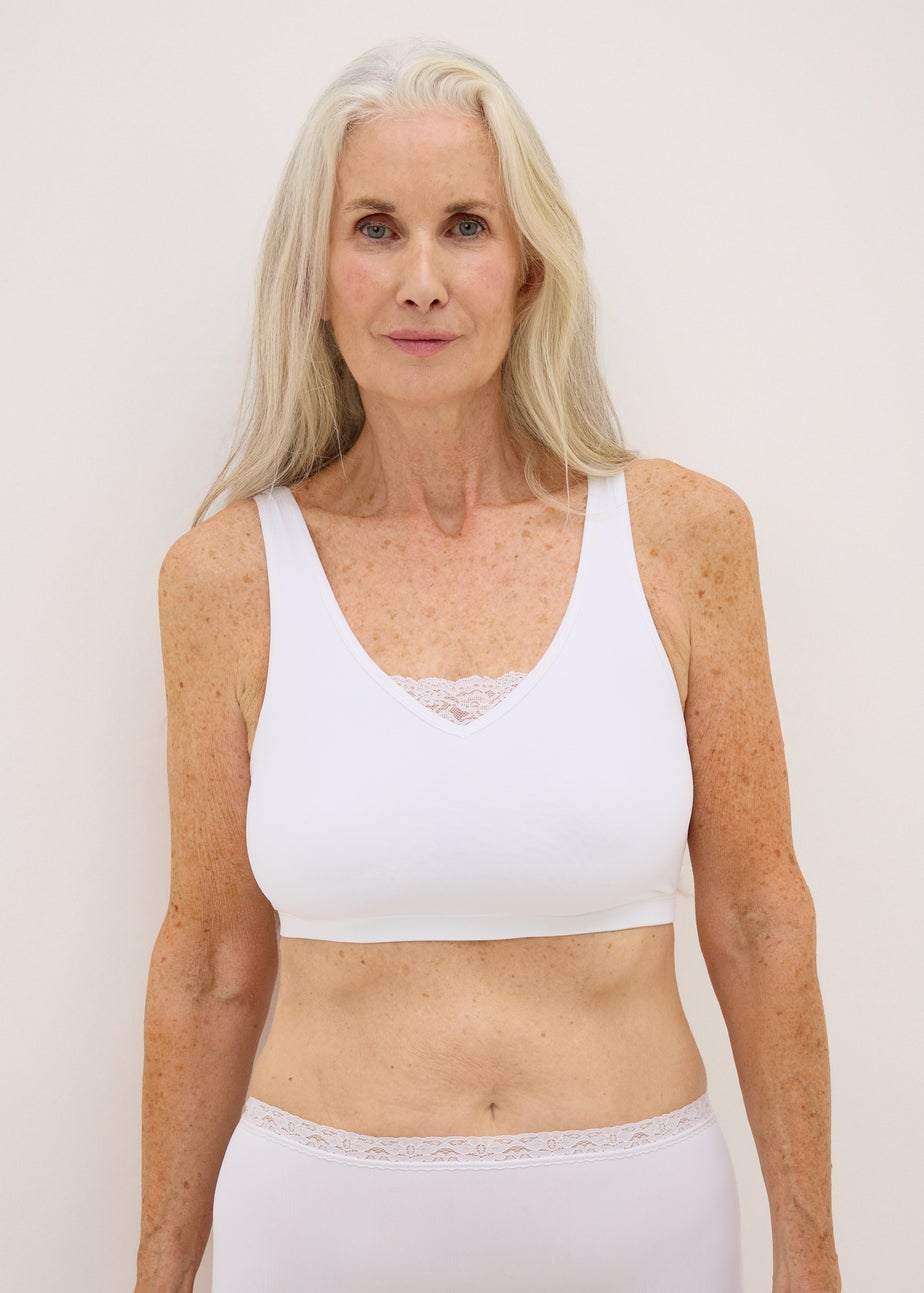 Menopause 2 Pack Black & White Bralettes - M Tick Approved