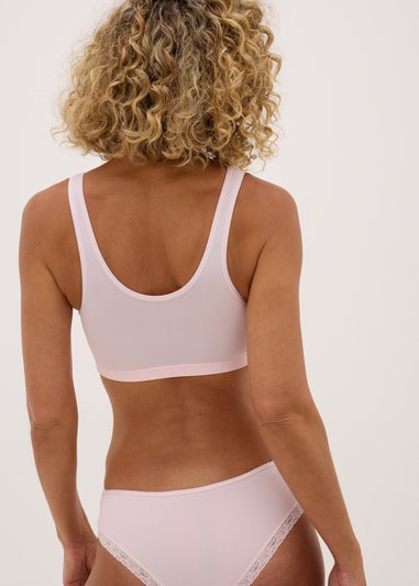 Menopause 2 Pack Pink & Navy Bralettes - M Tick Approved