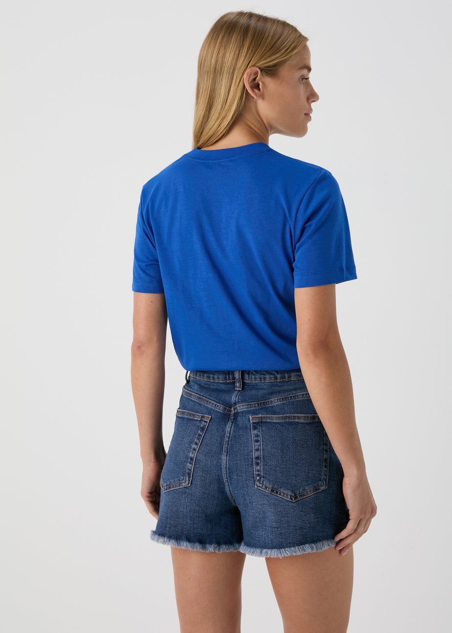 Blue Football T-Shirt