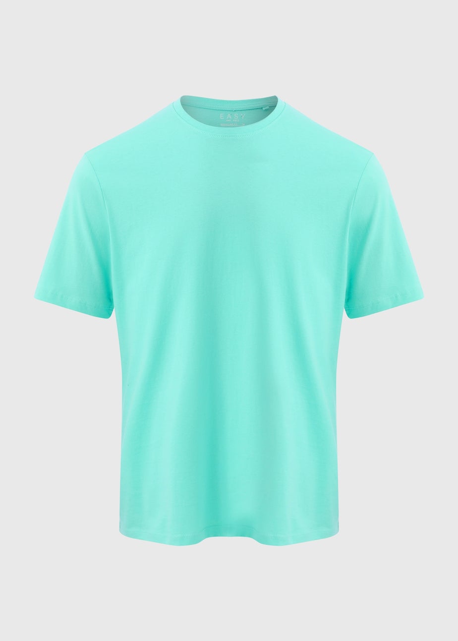 Turquoise Essential Crew Neck T-Shirt