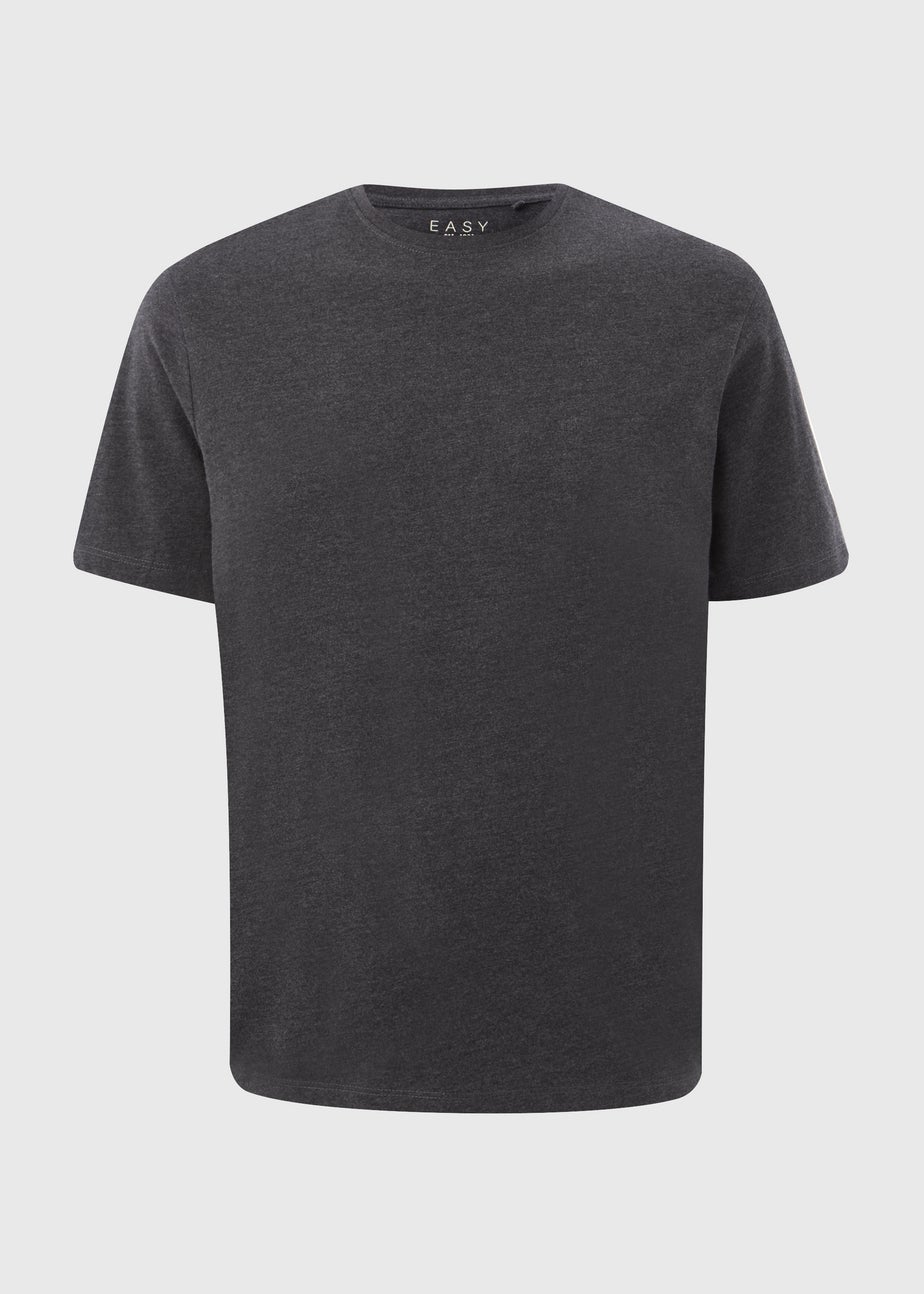 Charcoal Essential Crew Neck T-Shirt