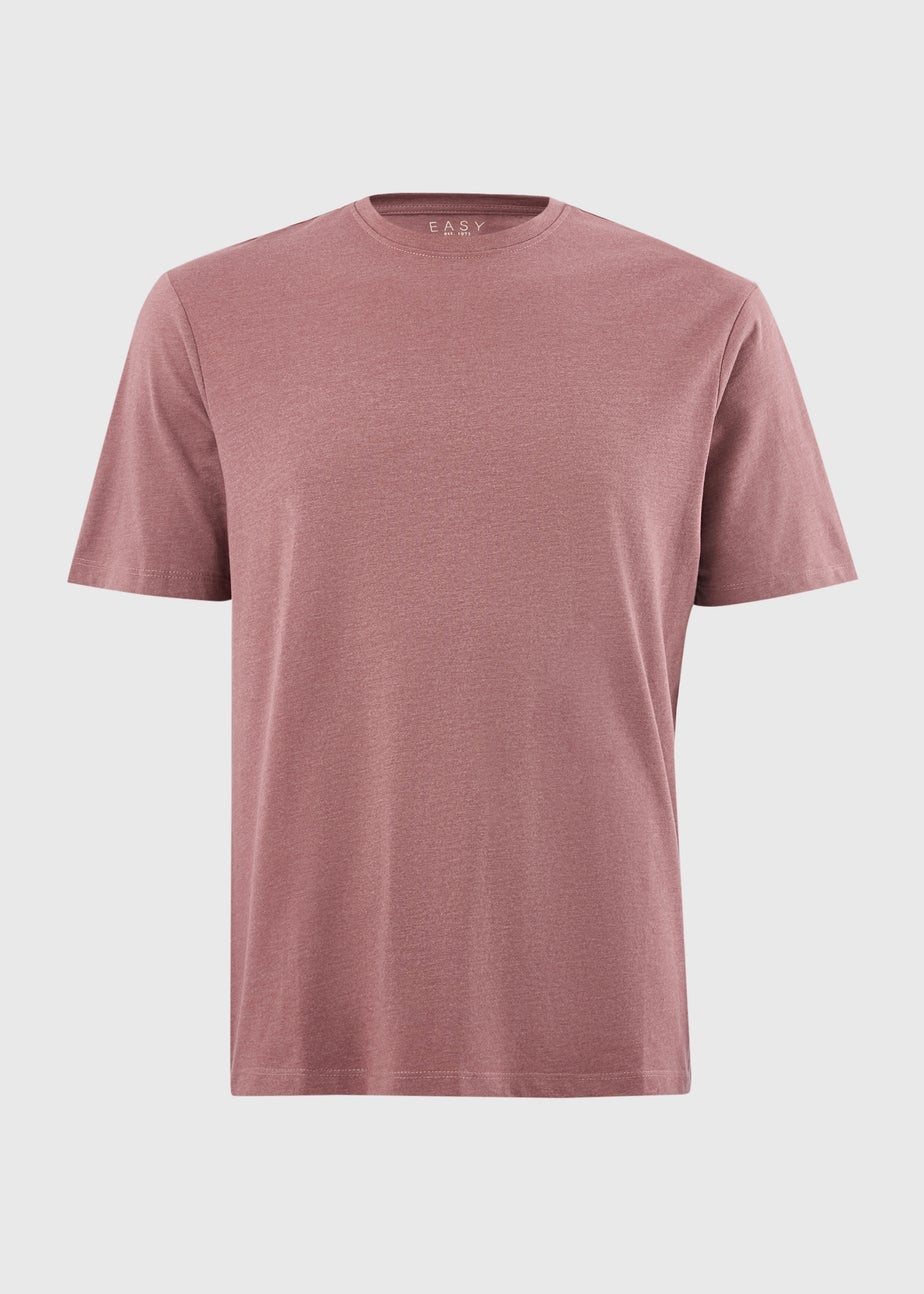 Pink Essential Crew Neck T-Shirt