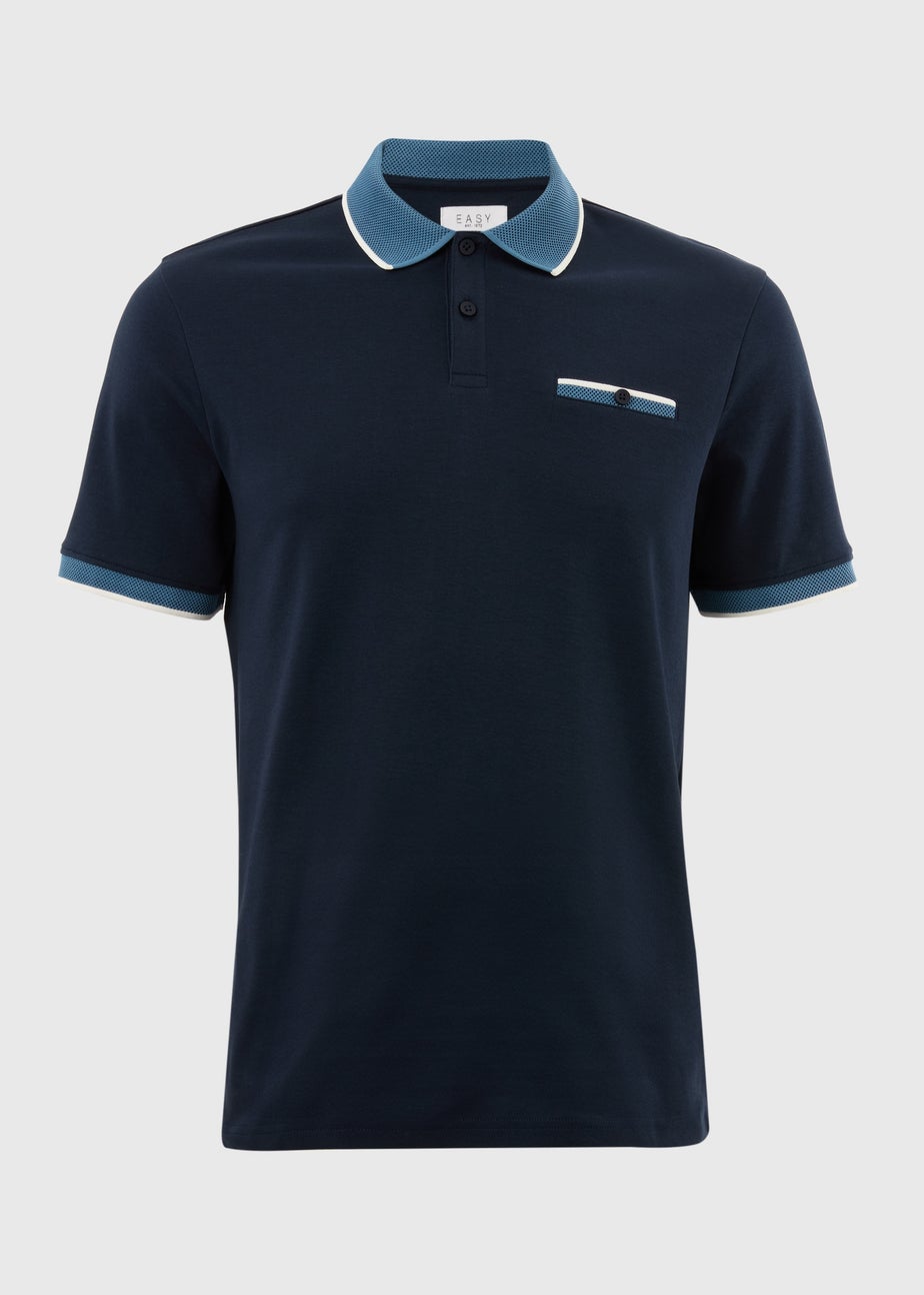 Navy Pocket Smart Polo Shirt