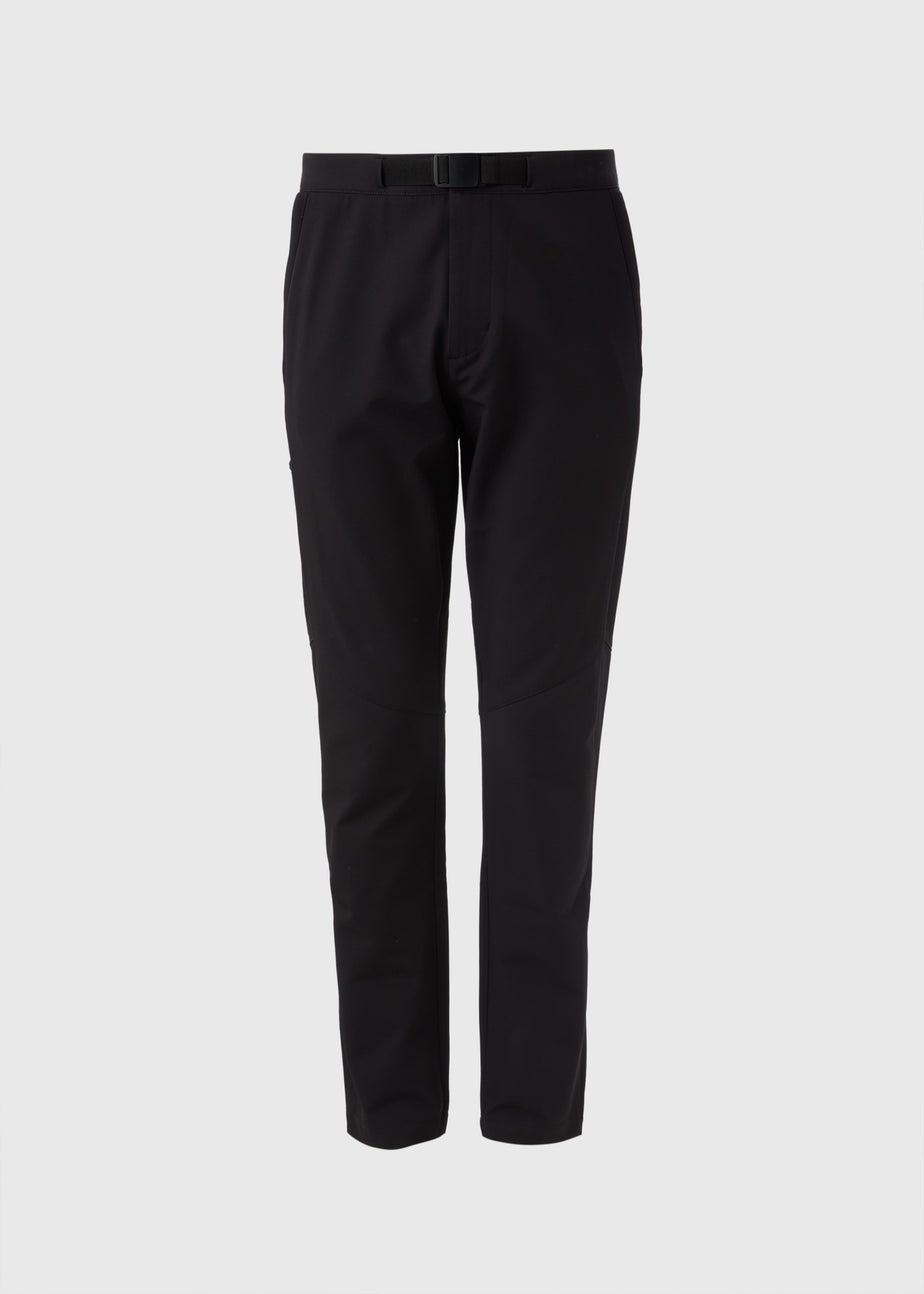 Black Fleece Lined Trek Trousers