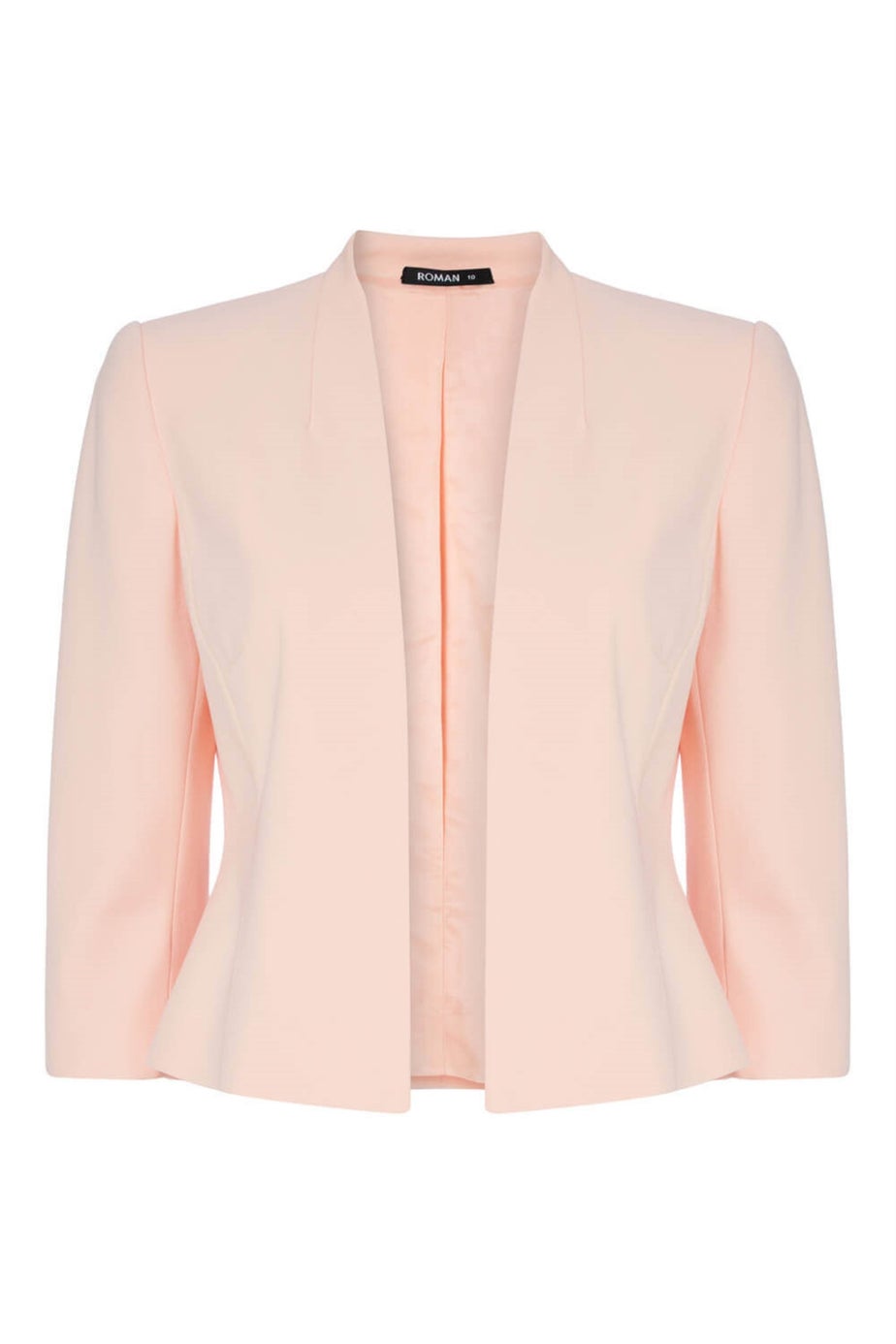 Roman Light Pink 3/4 Sleeve Rochette Jacket