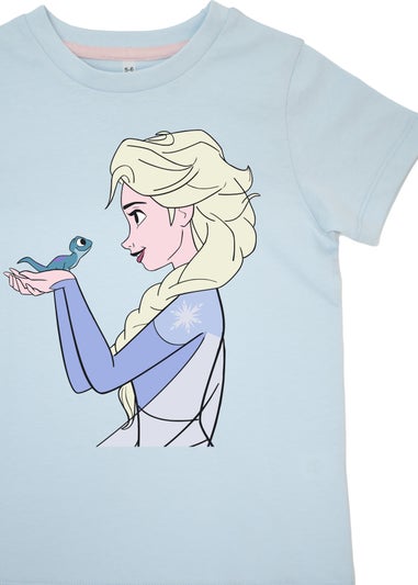 Disney Kids Baby Blue Frozen Elsa Stars Pyjamas (3-8 Years)