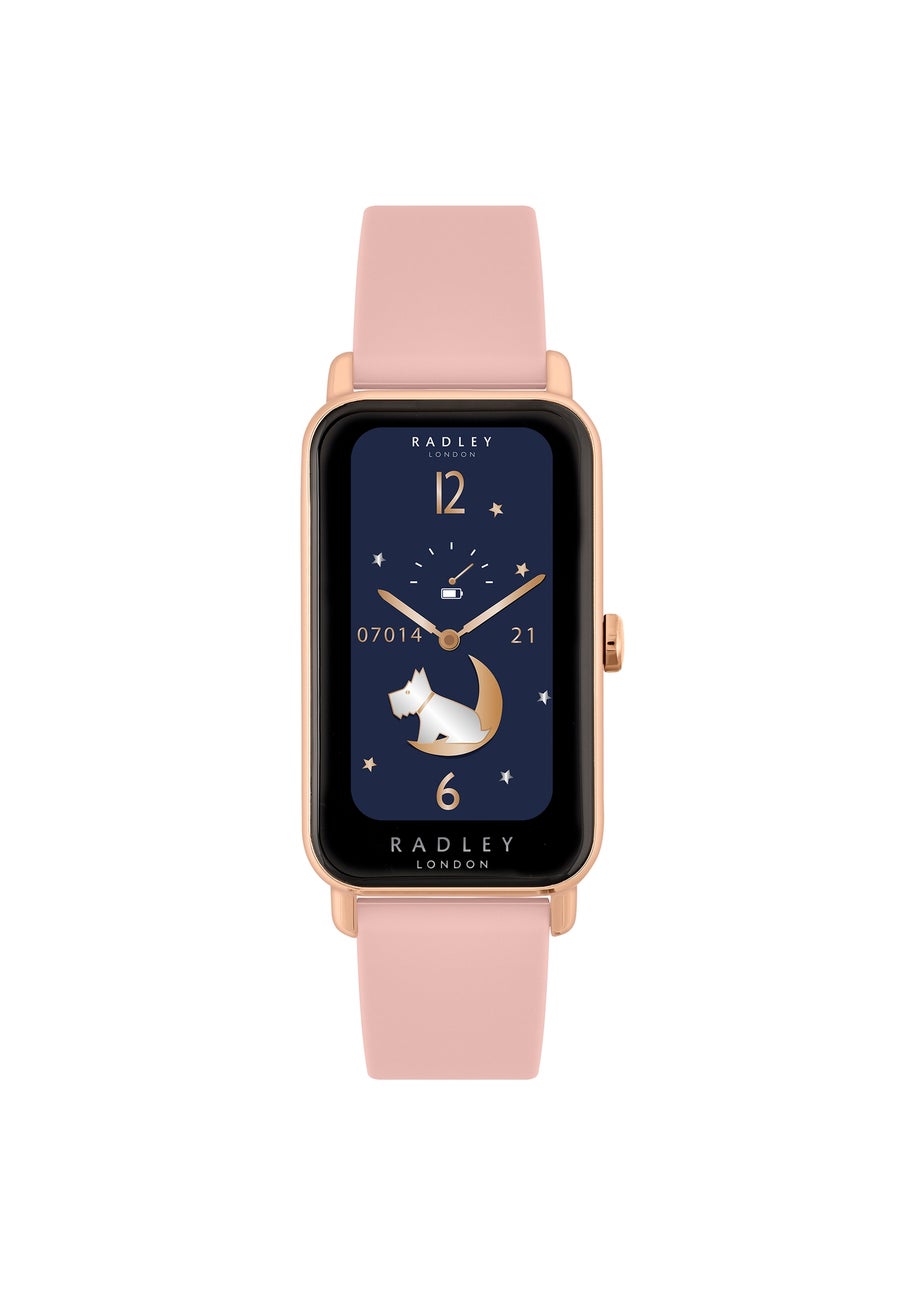 Radley London Pink Series 21 Cobweb Silicone Watch