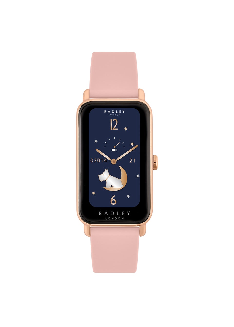 Radley London Pink Series 21 Cobweb Silicone Watch
