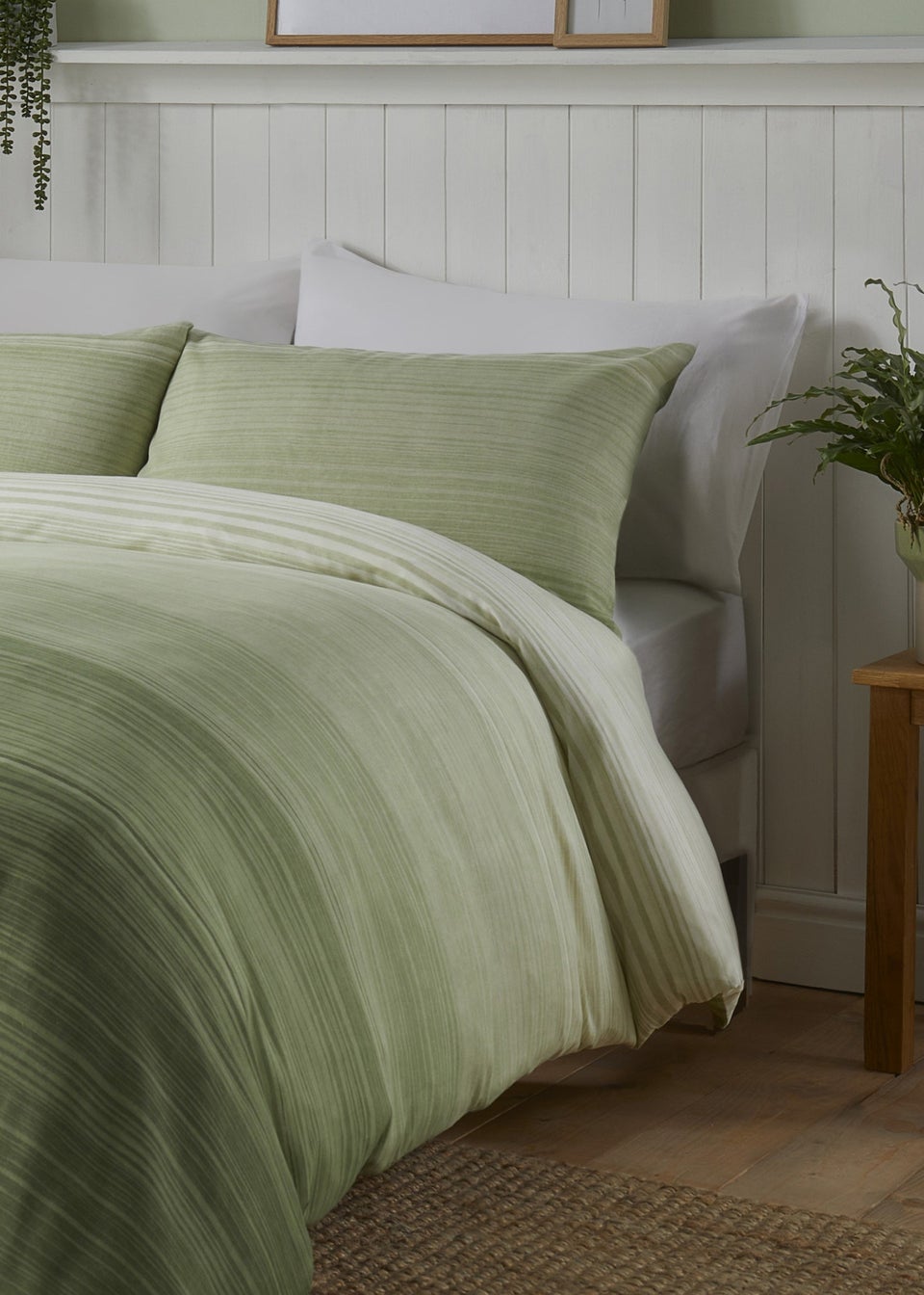 Fusion Fairhaven Green Duvet Cover Set