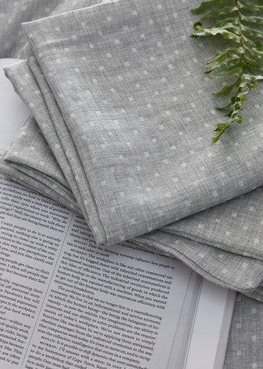 Appletree Loft Naples Soft Touch Grey Duvet Cover Set