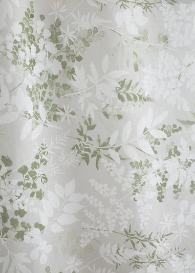 Dreams & Drapes Tiverton Green Voile Panel