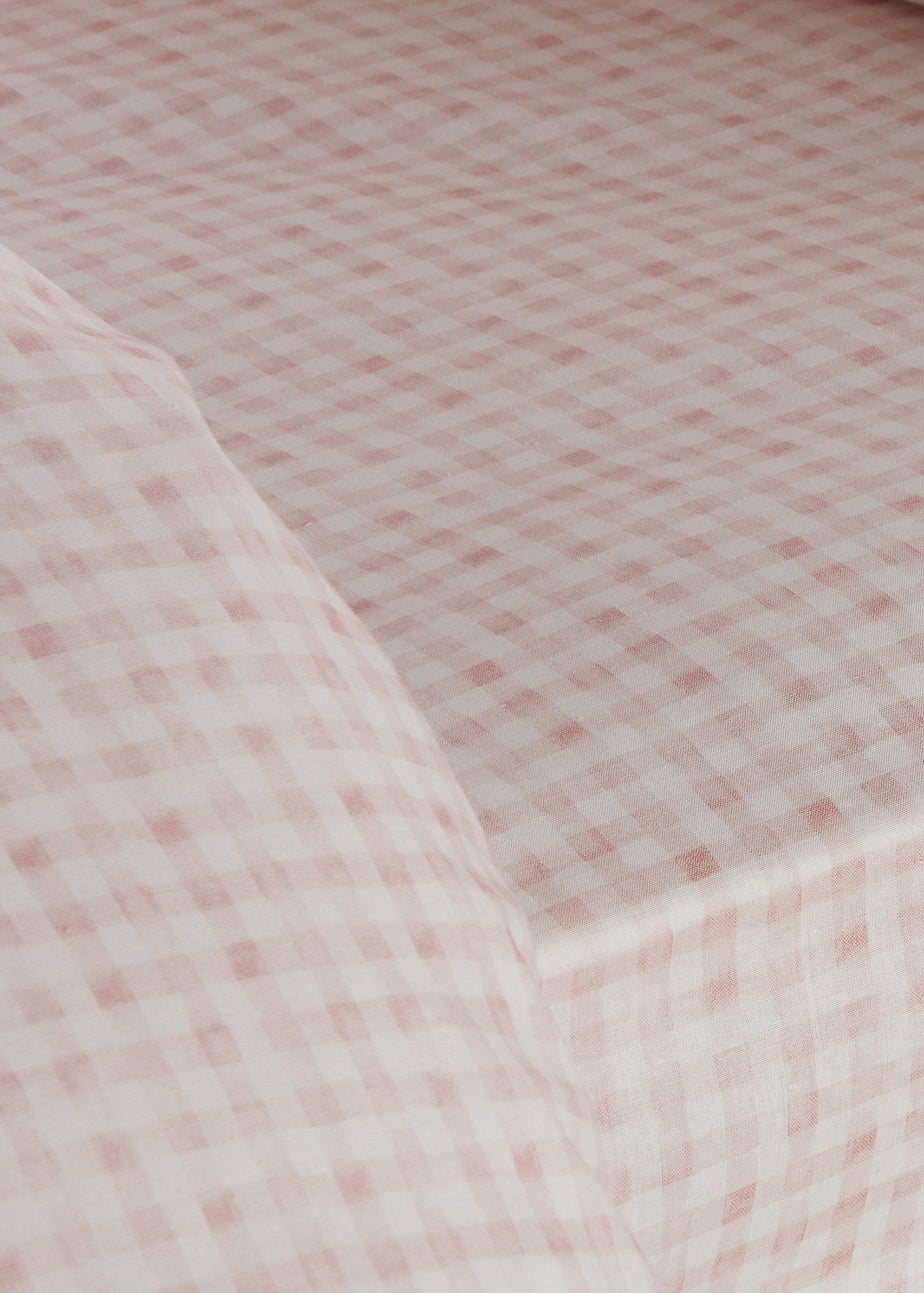 Bedlam Woodland Friends Pink Fitted Bed Sheet (25cm deep)