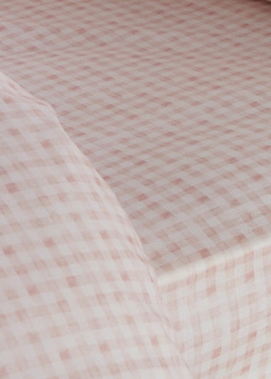 Bedlam Woodland Friends Pink Fitted Bed Sheet (25cm deep)