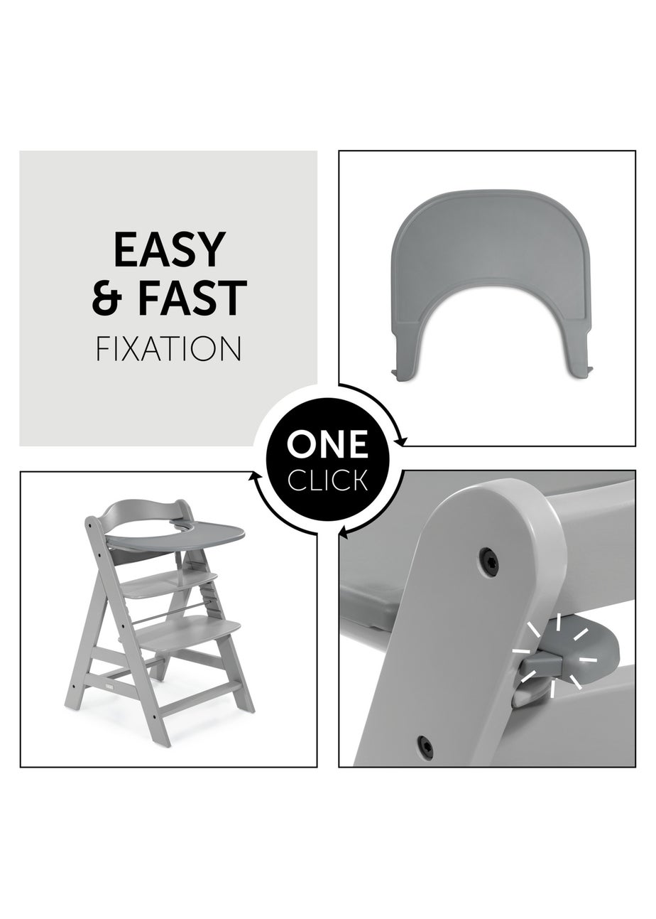 Hauck Grey Alpha Click Tray