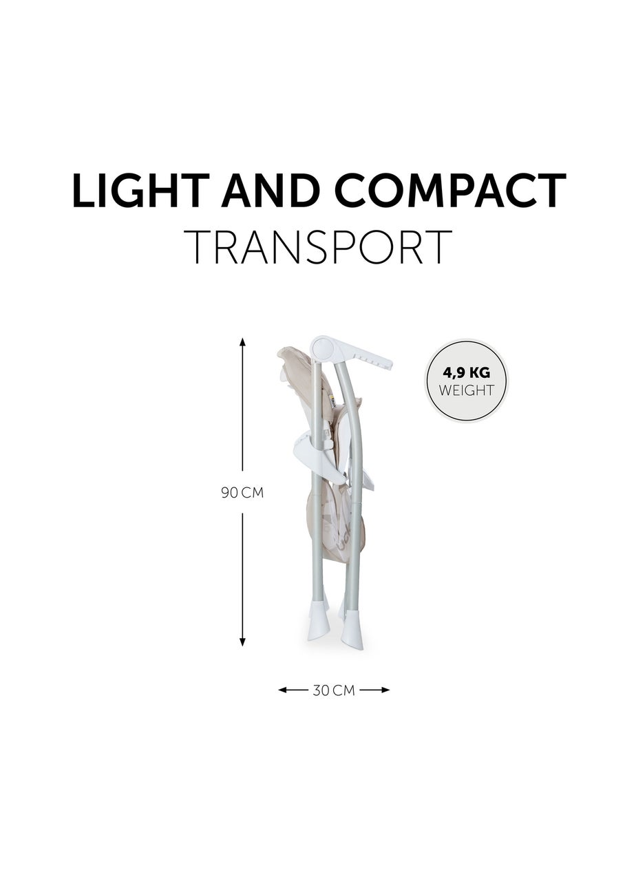 Hauck Beige Sit N Fold Highchair