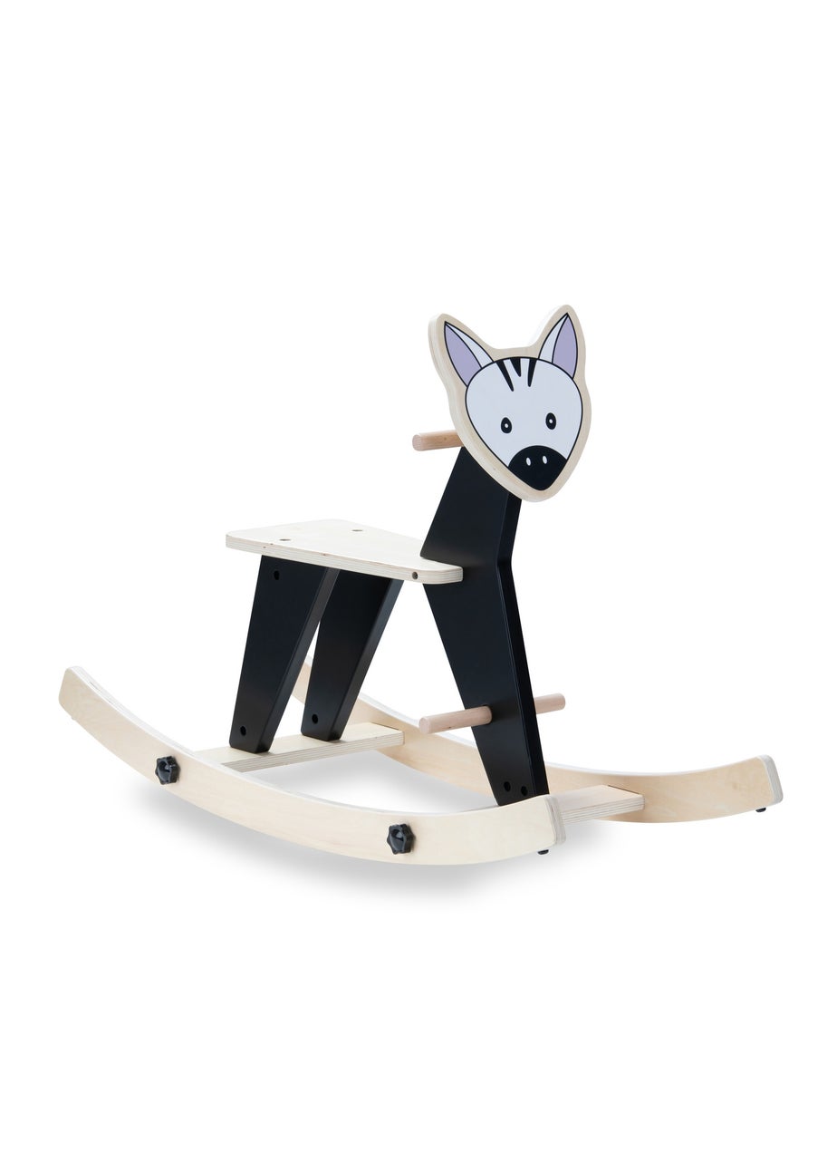 Hauck Zebra Rock N Swing Wooden Rocker