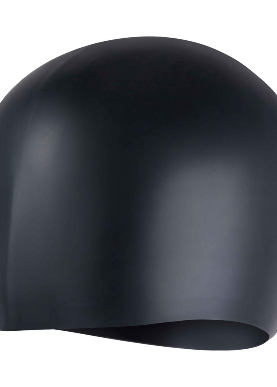 Speedo Kids Black/Green Silicone Swim Cap