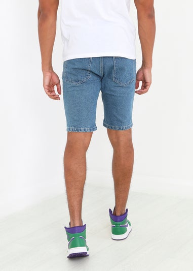 Brave Soul Blue Uganda Denim Shorts