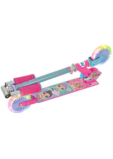 LOL Surprise Folding Inline Scooter with Light Up Wheels