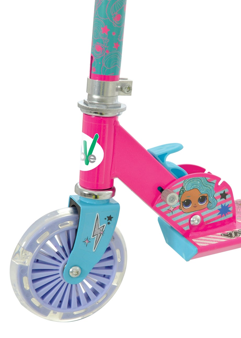 LOL Surprise Folding Inline Scooter with Light Up Wheels