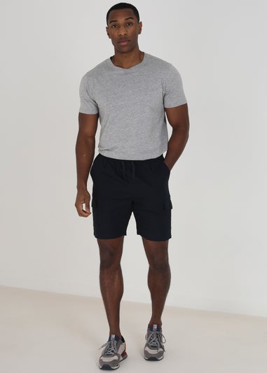 Brave Soul Navy Cargo Shorts
