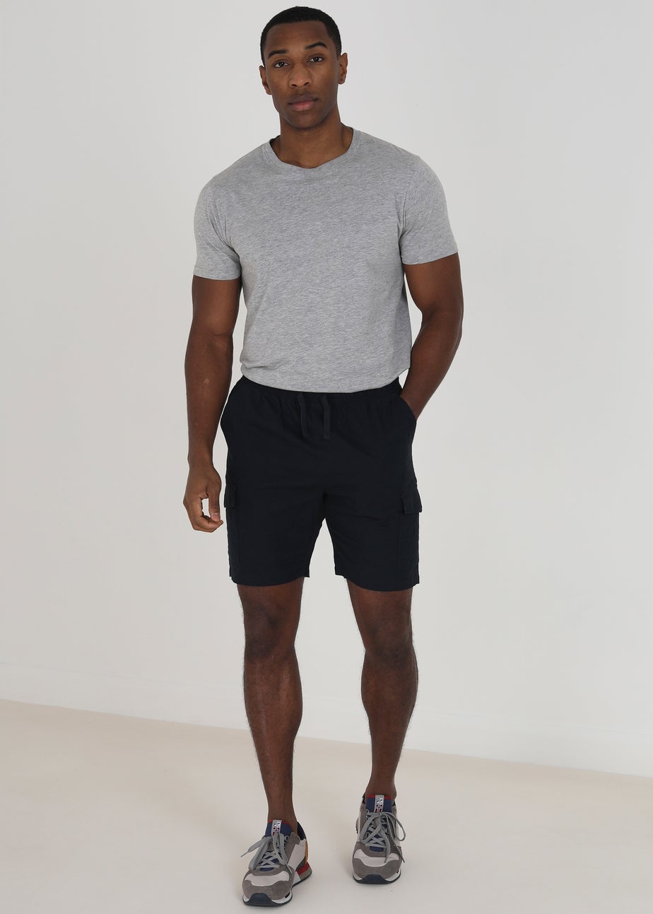 Brave Soul Navy Cargo Shorts