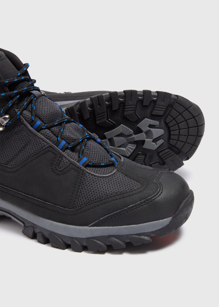 Black Water Resistant Trek Boots