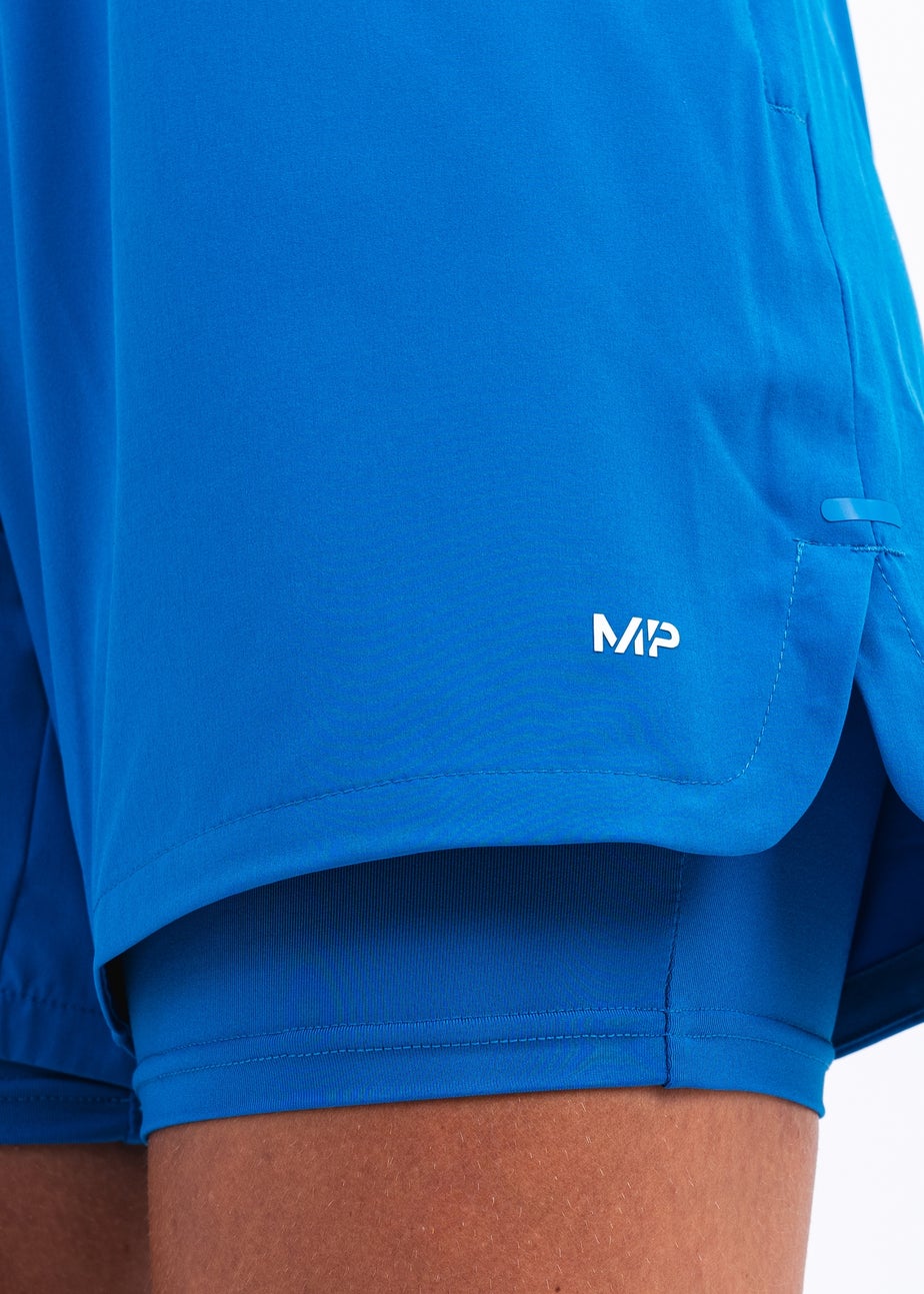My Protein True Blue 2 in 1 Training Shorts