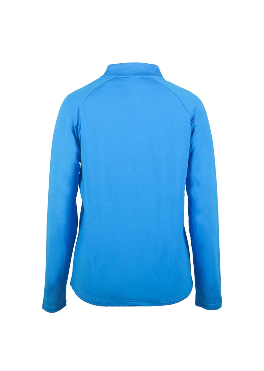 My Protein True Blue Half Zip Top