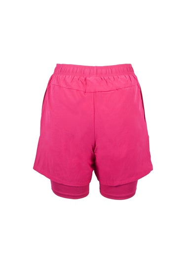 My Protein Magenta 2 in 1 Training Shorts